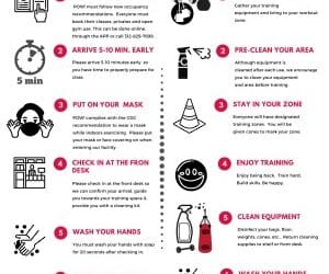POW! Gym Phase 1 – Process for Returning to Indoor One-on-One Sessions