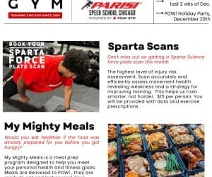 POW! GYM CHICAGO – Updates Winter 2022